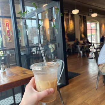 Brewhemia - Iced Chai Latte - Cafes Near Me - Cedar Rapids, Iowa