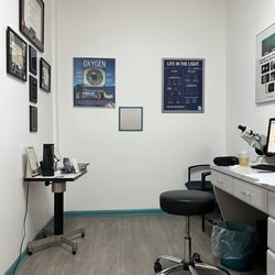 Inside exam room