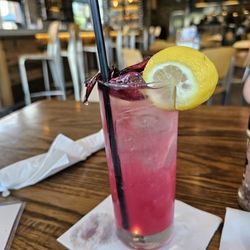 Fish City Grill - Titos hibisous lemonade