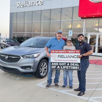 Reliance Nissan - 2019 Buick Enclave Avenir, Glynn, Kristen and out awesome Salesman Luis Vasquez! - Car Dealers Near Me - Alvin, Texas Reliance Nissan - 2019 Buick Enclave Avenir, Glynn, Kristen and out awesome Salesman Luis Vasquez! - Car Dealers Near Me - Alvin, Texas