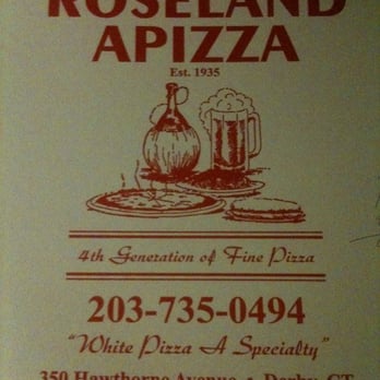 Roseland Apizza - Pizza Near Me - Derby, Connecticut