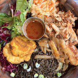 Snapper rice  bowl