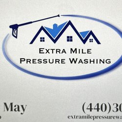 Extra Mile Pressure Washing - Business card