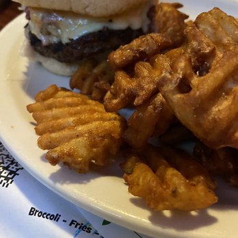 JP Fitzgeralds - Ruben burger with waffle fries - Chicken Wings Near Me - Hamburg, New York JP Fitzgeralds - Ruben burger with waffle fries - Chicken Wings Near Me - Hamburg, New York