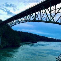 North Whidbey Rv Park - We love hiking around beautiful Deception Pass bridge.