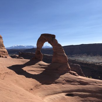 Arches National Park - Delicate arch at a distance - Parks Near Me