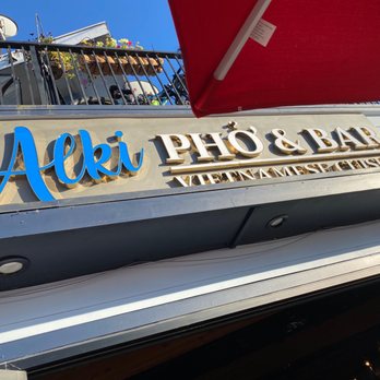 Alki Pho & Bar - Signage - Vietnamese Near Me - Seattle, Washington Alki Pho & Bar - Signage - Vietnamese Near Me - Seattle, Washington