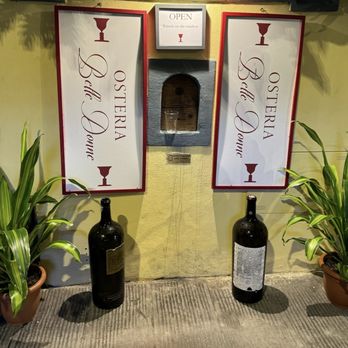 Osteria Belle Donne - Wine window - Tuscan Near Me - Florence, FI Osteria Belle Donne - Wine window - Tuscan Near Me - Florence, FI