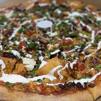 DonBoss Pizza - a close up of a pizza - Pizza Near Me - Los Angeles, California DonBoss Pizza - a close up of a pizza - Pizza Near Me - Los Angeles, California