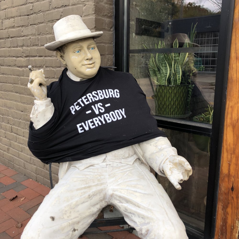 Demolition Coffee - Close up of the Mannequin statue. - Sandwiches Near Me - Petersburg, Virginia Demolition Coffee - Close up of the Mannequin statue. - Sandwiches Near Me - Petersburg, Virginia