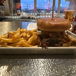 Smoked Brisket Sandwich