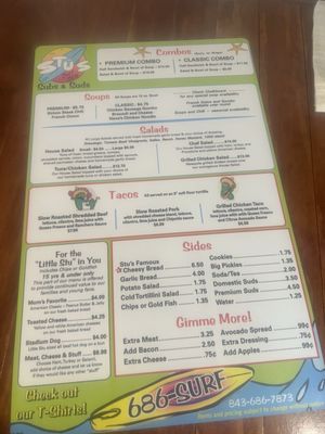 Menu photo 4 Stu's Surf Side Hilton Head Island, SC