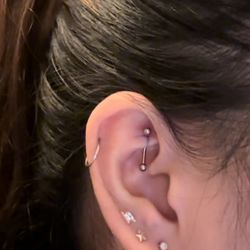 Ghost Town Body Art - Rook Piercing