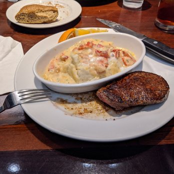 LongHorn Steakhouse - Filet with lobster mashed potatoes - Steakhouses Near Me - Bethlehem, Georgia LongHorn Steakhouse - Filet with lobster mashed potatoes - Steakhouses Near Me - Bethlehem, Georgia