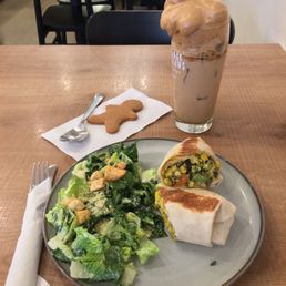 Brekkie Wrap + Oh Snap Ice Queen Brekkie Wrap + Oh Snap Ice Queen
