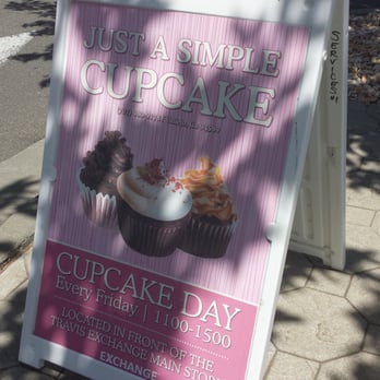 Just a Simple Cupcake - Cupcake day @ travis AFB! - Desserts Near Me