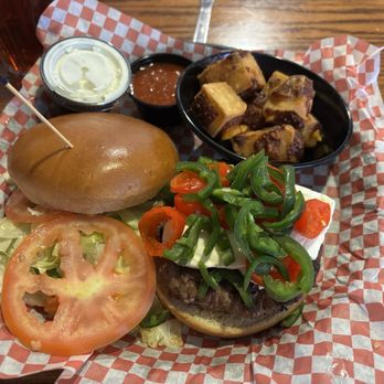 Firehouse Brewing Company - South African Cricket Burger - American Near Me - Rapid City, South Dakota Firehouse Brewing Company - South African Cricket Burger - American Near Me - Rapid City, South Dakota
