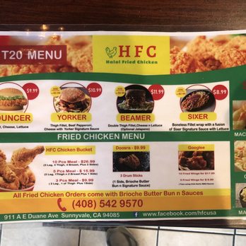 Halal Fried Chicken - Full menu - Halal Near Me - Sunnyvale, California Halal Fried Chicken - Full menu - Halal Near Me - Sunnyvale, California