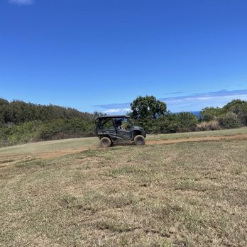 Kohala UTV Adventure - Driving the practice course before we head out. - Historical Tours Near Me - Hawi, Hawaii