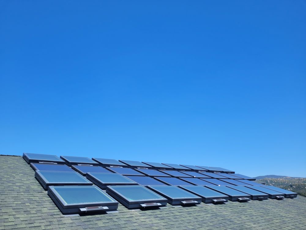 Slide of Skylight Construction