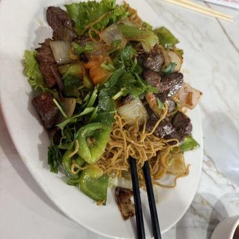 Pho Con Bo - Bo luc lac noodles - Vietnamese Near Me - Houston, Texas