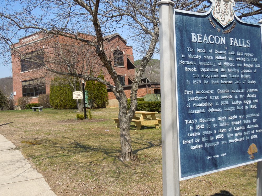 BEACON FALLS HISTORICAL MARKER Beacon Falls Town Hall, Beacon Falls