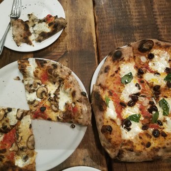Razza - The Bosco on the left, Di Natale on the right. - Pizza Near Me - Jersey City, New Jersey Razza - The Bosco on the left, Di Natale on the right. - Pizza Near Me - Jersey City, New Jersey