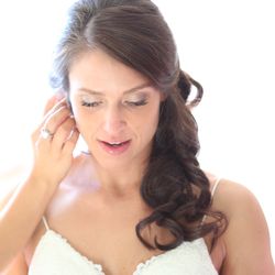 Honey Lips Lash Lounge - My Beautiful lashes on the big day!!