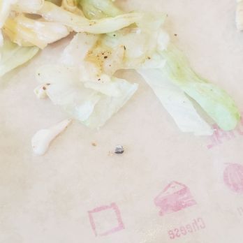 Taco Bell - Chip of metal in my chicken chalupa - Fast Food Near Me - Cabazon, California Taco Bell - Chip of metal in my chicken chalupa - Fast Food Near Me - Cabazon, California