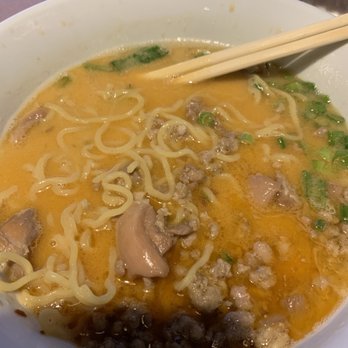 Michi Ramen - Meat lover's with ground pork and chicken (sans mushrooms) - Ramen Near Me - Austin, Texas Michi Ramen - Meat lover's with ground pork and chicken (sans mushrooms) - Ramen Near Me - Austin, Texas