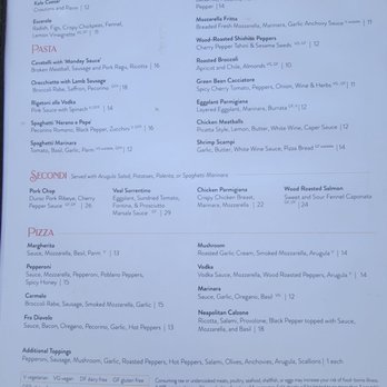 Sorella - Food Menu - Italian Near Me - Milwaukee, Wisconsin Sorella - Food Menu - Italian Near Me - Milwaukee, Wisconsin