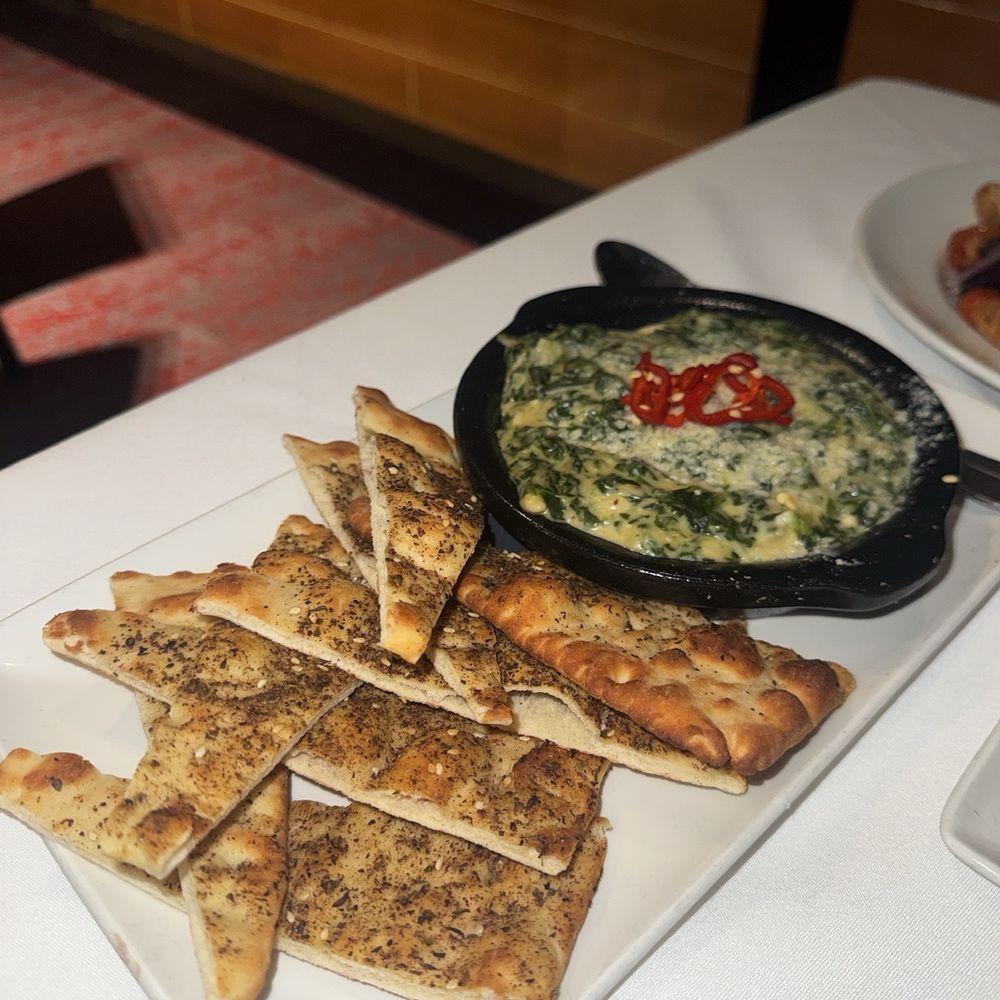Del Frisco's Grille - Spinach Dip - New American Near Me - Hoboken, New Jersey