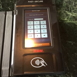 RAIL checkout allows you to swipe and pay without ever losing sight of your card! So quick and efficient !