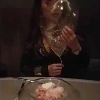 Alinea - Voice changer, no filter needed...Edible floating helium ballon that changes your voice - New American Near Me - Chicago, Illinois Alinea - Voice changer, no filter needed...Edible floating helium ballon that changes your voice - New American Near Me - Chicago, Illinois