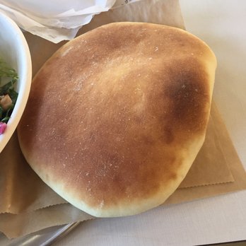 Pita 360 - Pita bread (inc w/ plate or salad) OK, but no flavor - Mediterranean Near Me - Gardena, California