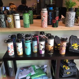 Wide variety of flasks, custom designed