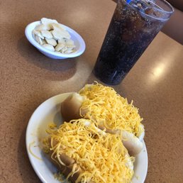The best cheese coneys and a root beer. The best cheese coneys and a root beer.