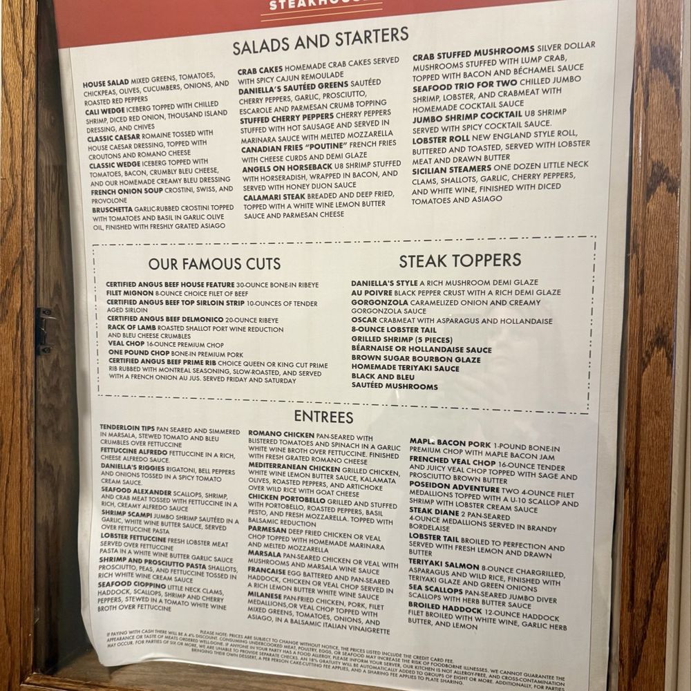 Daniella's Steakhouse - Steakhouses Near Me - Syracuse, New York Daniella's Steakhouse - Steakhouses Near Me - Syracuse, New York