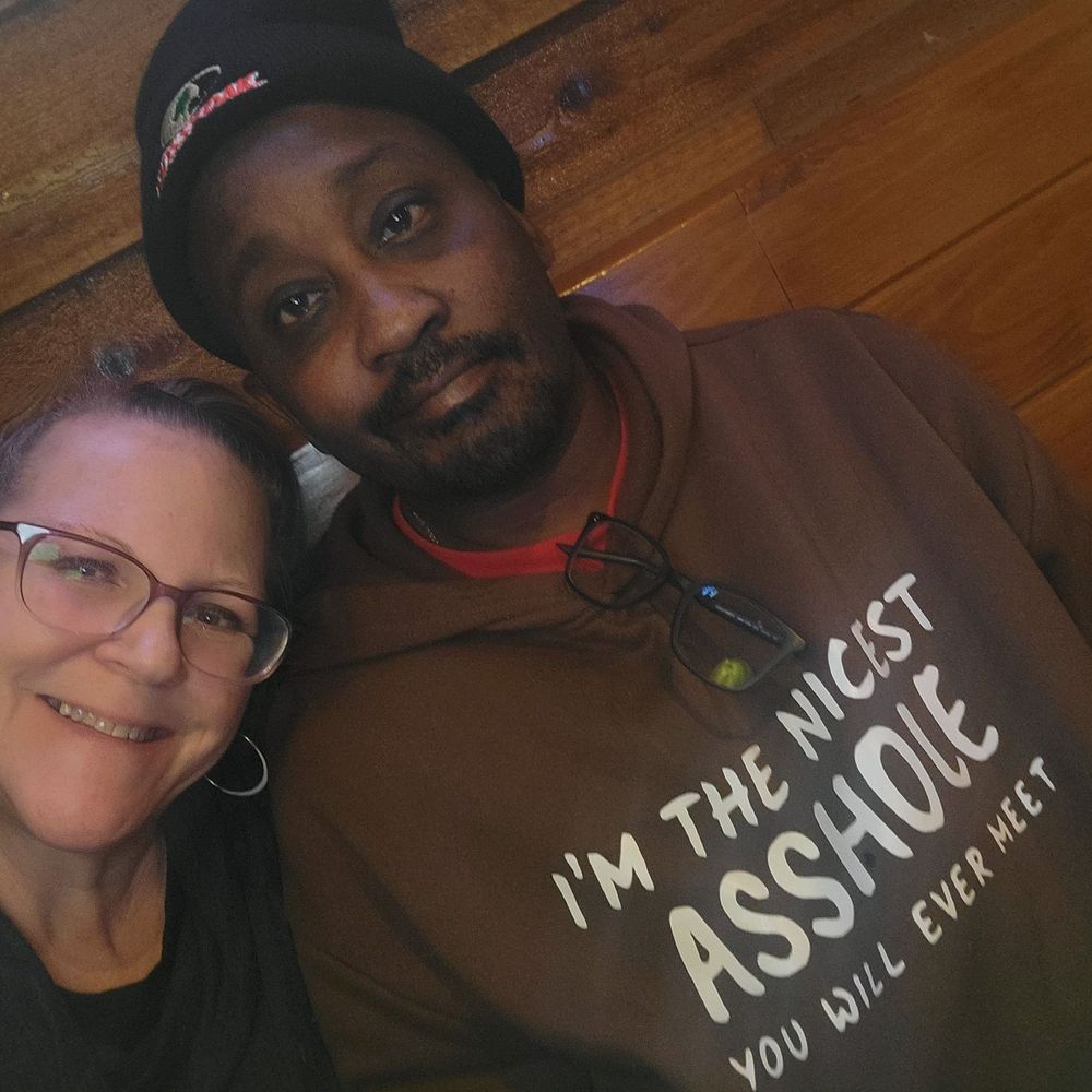 Date night.. don't mind the shirt Date night.. don't mind the shirt