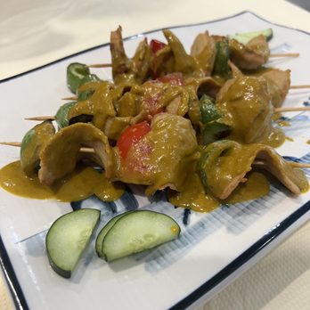 Bodhi Village - Chicken satay - Vegetarian Near Me - Flushing, New York Bodhi Village - Chicken satay - Vegetarian Near Me - Flushing, New York