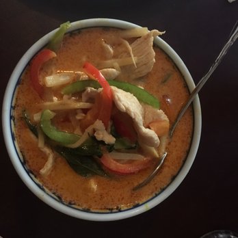 The Thai Restaurant - Red curry with chicken - Thai Near Me - Lancaster, California The Thai Restaurant - Red curry with chicken - Thai Near Me - Lancaster, California