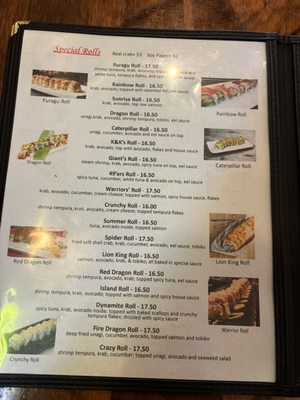 Menu photo 5 Furagu Sushi San Mateo, CA
