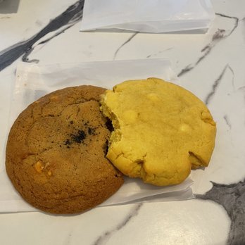 W D Deli - My Lemon White Chocolate cookie & Butterscotch Black Salt cookie - Delis Near Me - San Antonio, Texas W D Deli - My Lemon White Chocolate cookie & Butterscotch Black Salt cookie - Delis Near Me - San Antonio, Texas