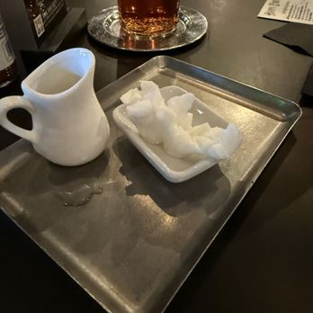 Voodoo Bayou - Magic towels that pop open when water is poured on them - Whiskey Bars Near Me - Palm Beach Gardens, Florida
