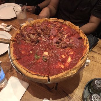 Giordano's - Deep Dish - Half Chicago Style and Meat and more Meat - Pizza Near Me - Chicago, Illinois