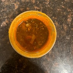 LA Taco Cantina & Miguelitos Mexican Store - Consomme that comes w/ the Birria Tacos