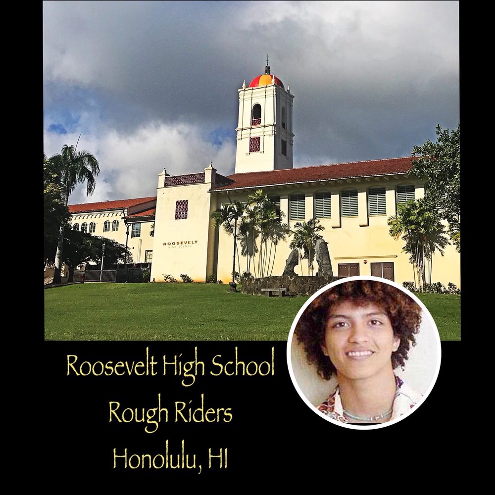Roosevelt High School - My sister lives a block from Roosevelt High School.. Alma Mater of someone named Bruno Mars ;) - Middle Schools & High Schools Near Me - Honolulu, Hawaii Roosevelt High School - My sister lives a block from Roosevelt High School.. Alma Mater of someone named Bruno Mars ;) - Middle Schools & High Schools Near Me - Honolulu, Hawaii