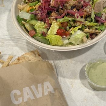 CAVA - Customized Grains bowl - Mediterranean Near Me - La Jolla, California