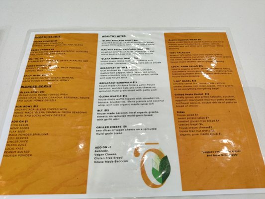 Menu photo 4 Olena Cafe Honolulu, HI