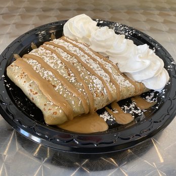Pineapple Park - Mahalo Cookie Monster Crepe - Ice Cream & Frozen Yogurt Near Me - Las Vegas, Nevada Pineapple Park - Mahalo Cookie Monster Crepe - Ice Cream & Frozen Yogurt Near Me - Las Vegas, Nevada